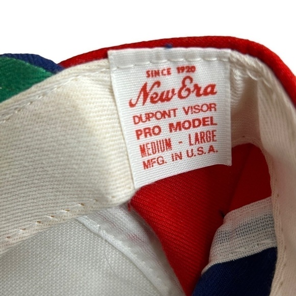 Vintage Buffalo Bills 4 for 4 AFC East Champs 1991 New Era Snapback Hat - Picture 7 of 7